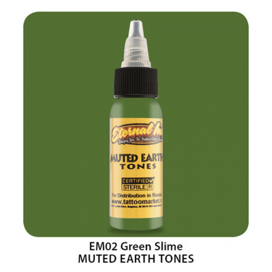 Тату краска Eternal Green Slime