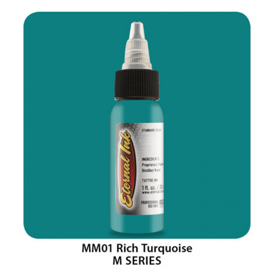 Тату краска Eternal Rich Turquoise
