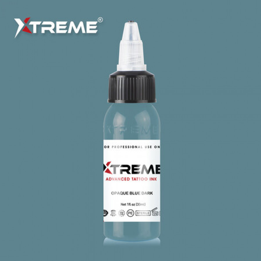 Тату краска Xtreme Ink Opaque Blue Dark