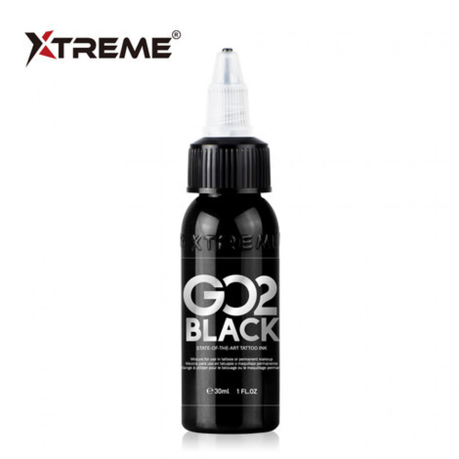 Тату краска Xtreme Ink G02 Super Black