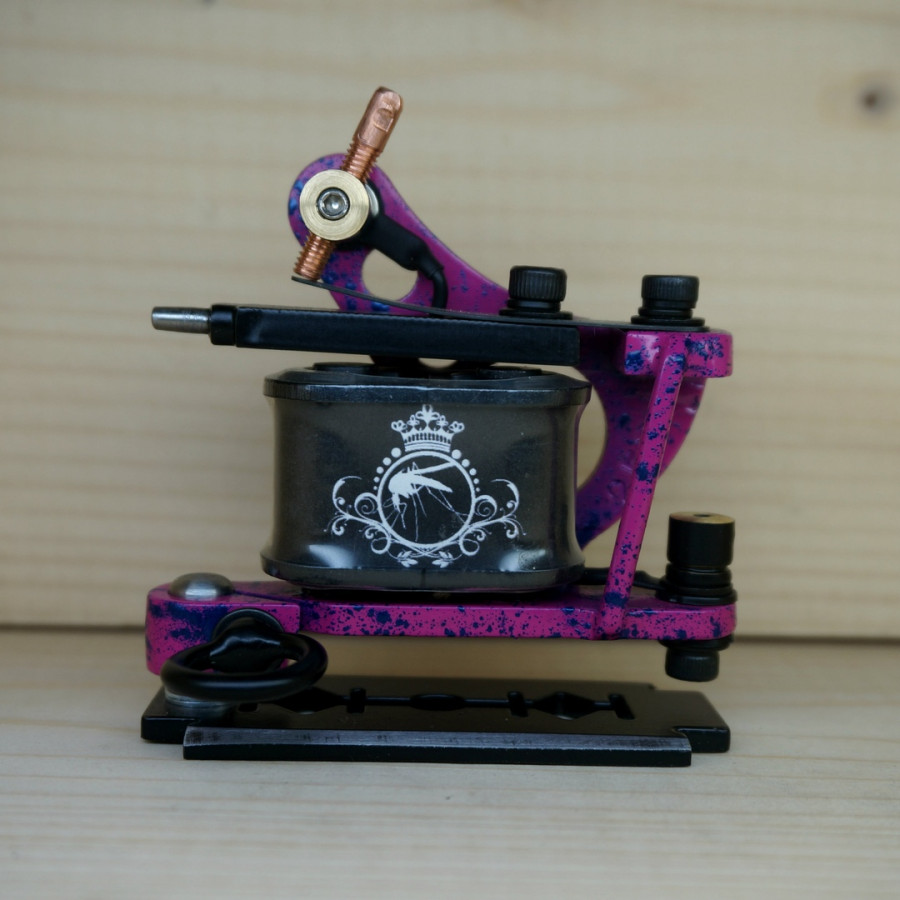 Контурная тату машинка Medium Liner Purple-Blue