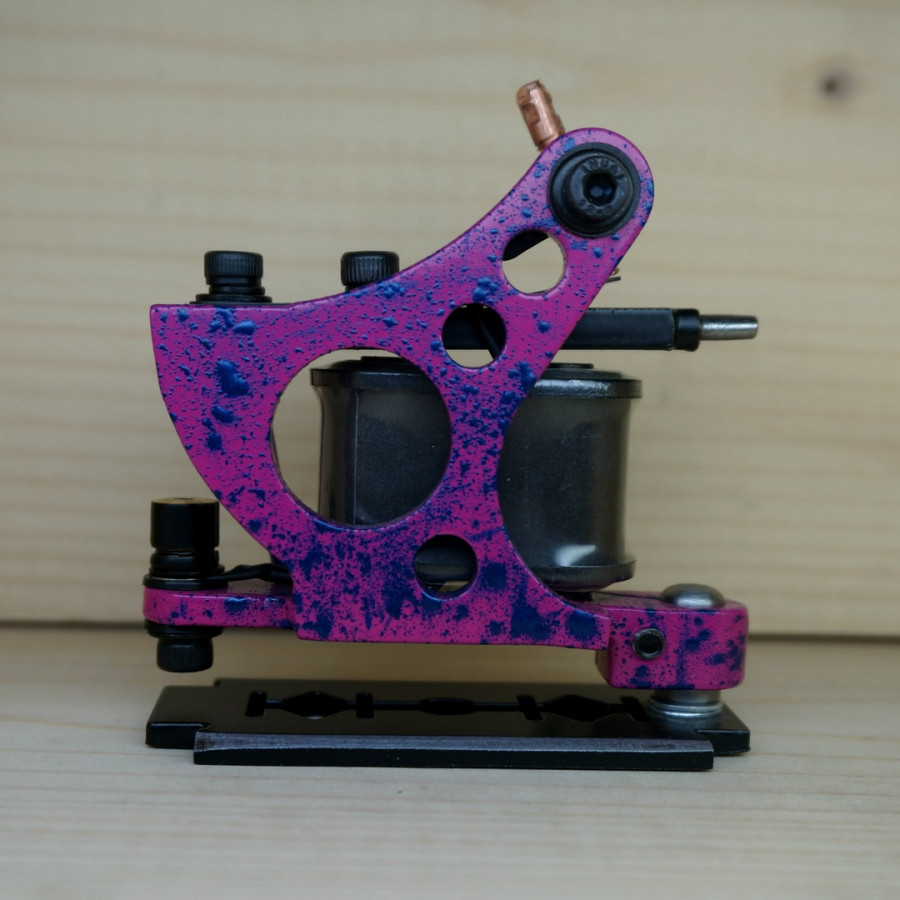 Контурная тату машинка Medium Liner Purple-Blue