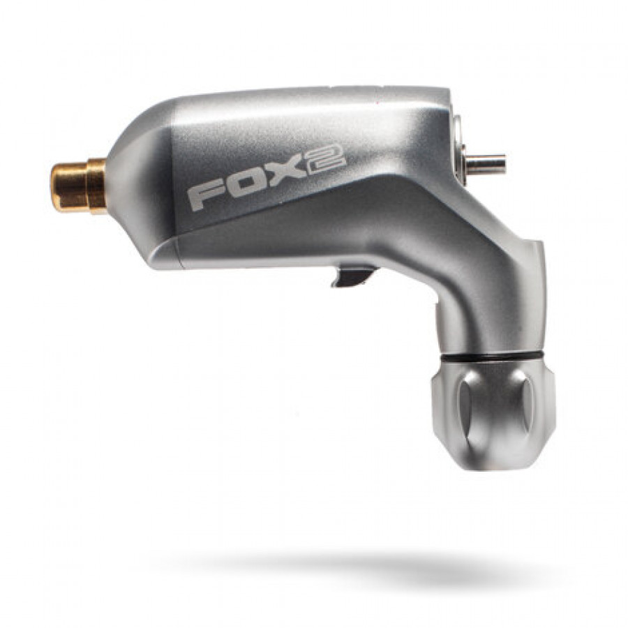 Роторная тату машинка Fox Big V2 Rotary Tattoo Machine Silver