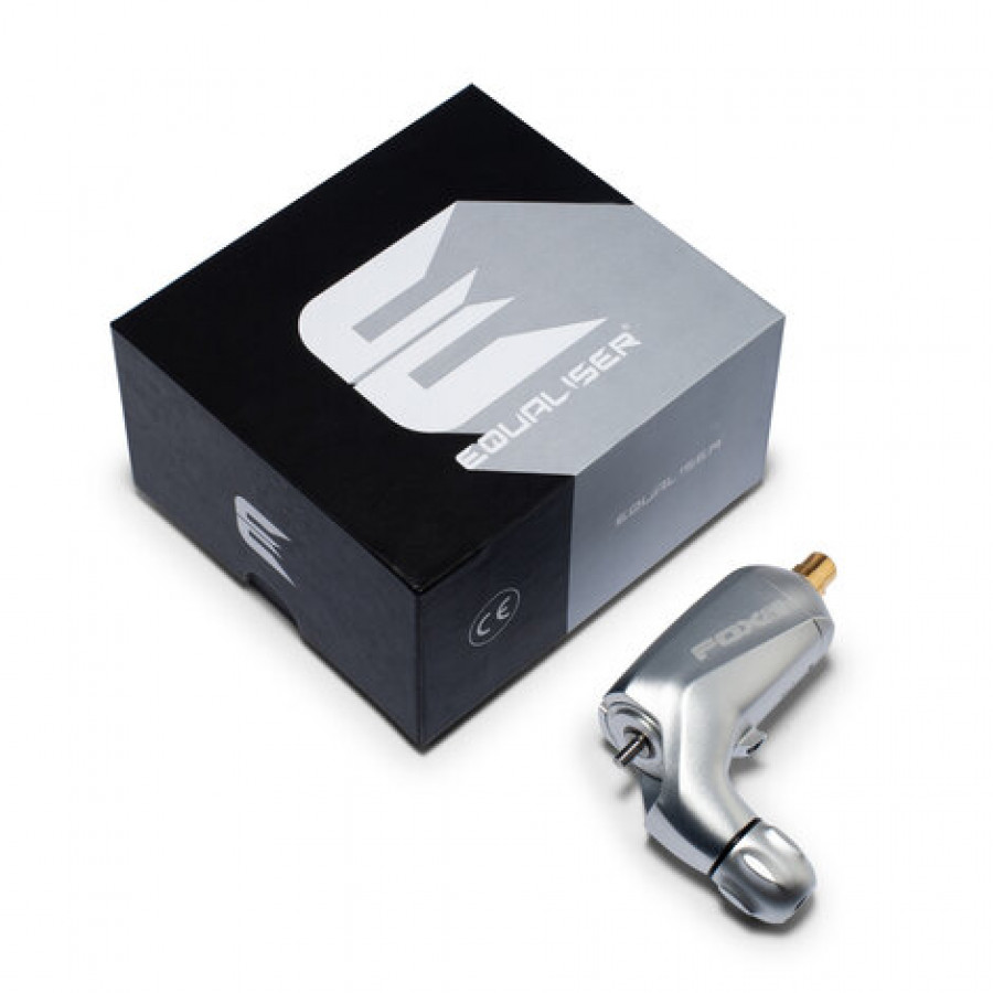 Роторная тату машинка Fox Big V2 Rotary Tattoo Machine Silver